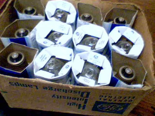 LOT OF 12 GE LU100 LUCALOX LAMP 100 WATT BULB HIGH PRESSURE SODIUM