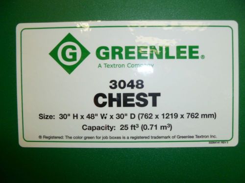 Greenlee Job Box new never used