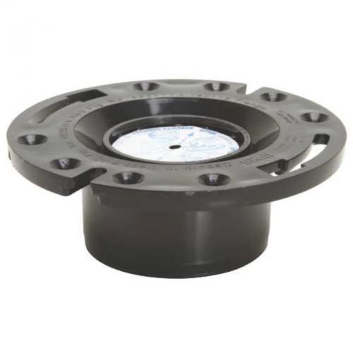 DWV ABS Closet Flange 3&#034; X 4&#034; 86137 Ips Corporation Abs - Dwv Couplings 86137