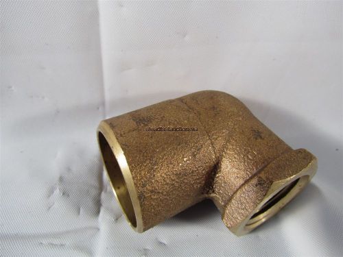 Pack of 8 nibco 707-3 90 ell cast bronze 1&#034; x 1/2&#034; see pics for sale