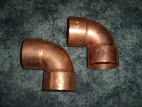 NEW 2 1/2 INCH COPPER  ELBOWS  MOONSHINE STILL 2 1/2&#034; ELLS