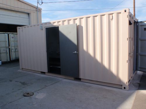 Restroom shipping container conex portable bathroom for sale