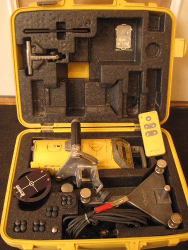 Topcon Model TP-L4AV Red Beam Pipe Laser  WORLDWIDE SHIPPING