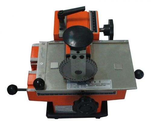 Semi-automatic sheet embosser metal stamping printer marking machine label 4mm