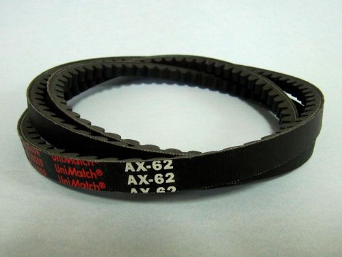 Cogged belt part# ax62 for sale