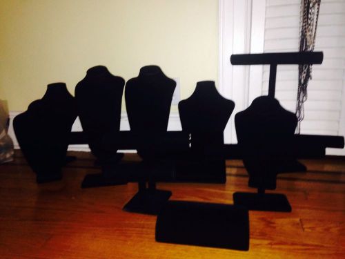 JEWELRY DISPLAY STANDS Lot Of 12 Pcs