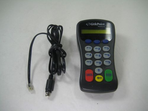 Linkpoint bankpoint ii pinpad credit card terminal pos model 8001(4942) for sale