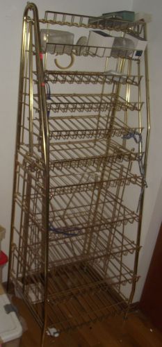 Metal Store Display Shelf Rack Tall 2 piece Graduated Shelves free ny pick up