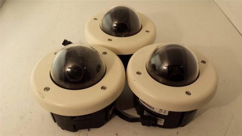 3x DVTel DVT-VDH Fixed Dome Housing W Camera