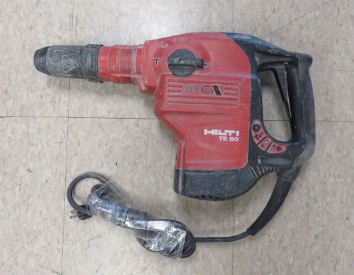 hilti te 60 (03) ROTARY HAMMER DRILL DRIVER CORDED 120V ATC