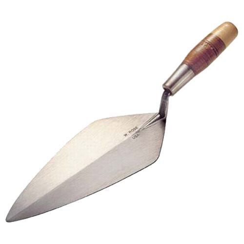 W Rose Brick Trowel 10&#034; Narrow London Pattern 8113