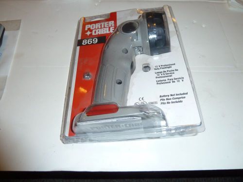 PORTER  CABLE  869  12V  FLASHLIGHT  NEW