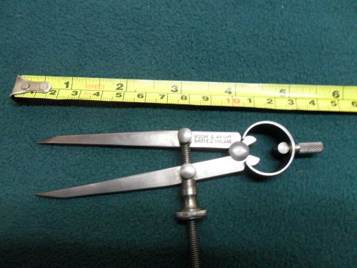 moore wright 4&#034; dividers caliper for model engineer myford use milling  marking