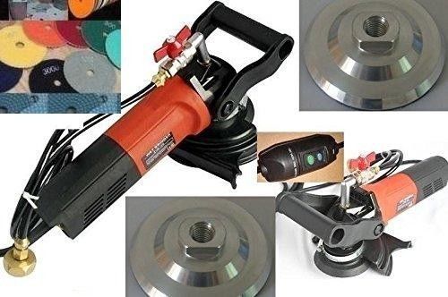 Wet polishing 4&#034; 5&#034; aluminum backer diamond polishing 22 pad granite concrete for sale