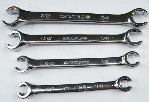 Napa carlyle new 4pc flare nut wrenche set new for sale