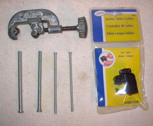 Tube Cutters (2) One General #120 &amp; One Brass Craft Junior Tube Cutter 1/8&#034;- 5/8