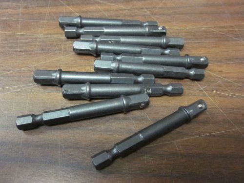 10 ~ IMPACT 1/4&#034; POWER EXTENSION 2-9/16&#034; BIT SOCKET DRIVER FITS DEWALT SCREW GUN