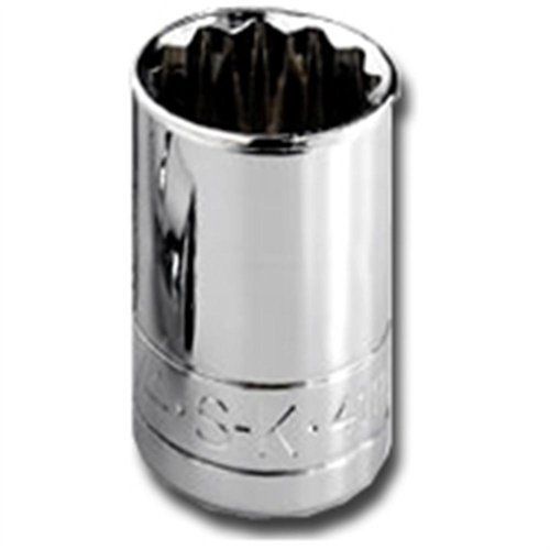 Sk Hand Tool, Llc 2319 19mm 12 Point Standard Socket 3/8&#034; Drive