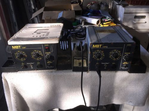 2 PACE MBT PPS80A Soldering / Desoldering Stations w/sensatemp