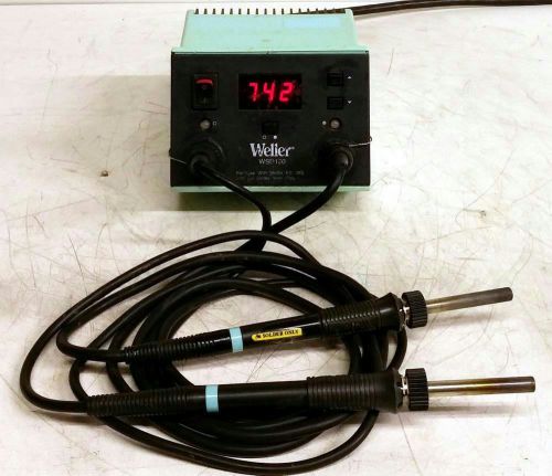 WELLER WSD130 SOLDERING STATION &amp; 2 WELLER WSP80 SOLDERING IRONS