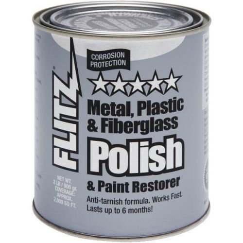 Flitz CA 03518-6 Flitz Metal Polish Fiberglass And Paint Restorer-METAL POLISH