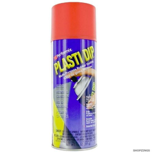 Performix Plasti Dip Red Rubber Coating Aerosol 11 oz. Brand New. FREE SHIPPING