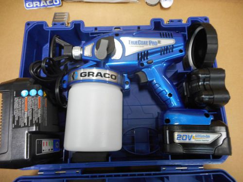 GRACO TRUE COAT PRO II CORDLESS AIRLESS PAINT SPRAYER HANDHELD