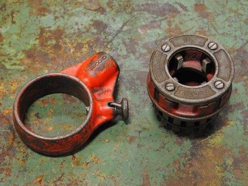 Ridgid 12-R Ratcheting Threading Head D286 Hand Pipe Alloy Die Head 1 1/2&#034; #5