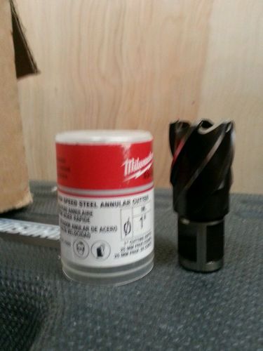 Milwaukee 1&#034; x 1&#034; annular cutter 49-59-1000 for sale