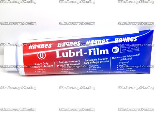 HAYNES LUBRI-FILM HEAVY DUTY FOOD GRADE SANITARY LUBRICANT 4OZ TUBE FREE SHIP