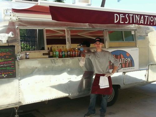 1959 vintage airstream food trailer for sale