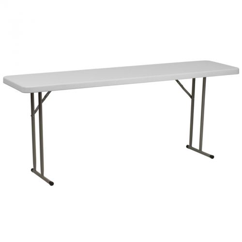 Lot of 4 6ft Training Room Classroom Folding Tables