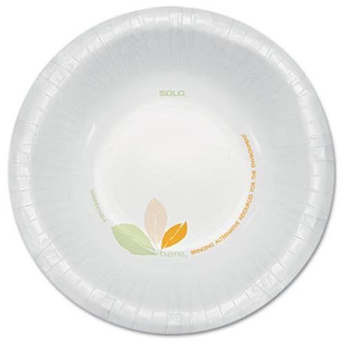 Bare Table Ware - 6&#034; Diameter Plate - Paper Plate - 500/carton (ofmp6j7234)