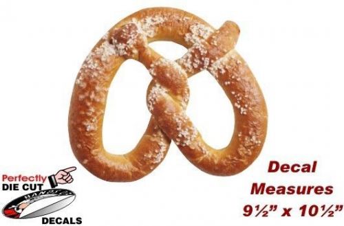 Hot GIANT PRETZEL Decal for Pretzel Stand, Popcorn Cart or Concession Trailer