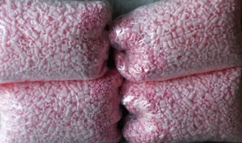 NEW 14 cu ft PINK Anti Static PACKING POPCORN PEANUTS FAST FREE SHIPPING