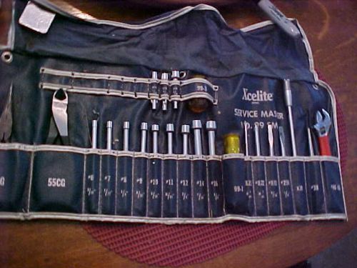 Xcelite 99sm professional 23-piece  service roll kit with canvas case for sale