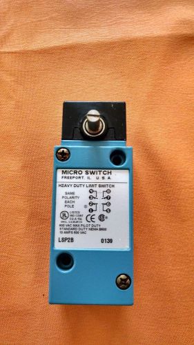 New Honeywell LSP2B Heavy Duty Limit Switch