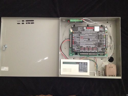 Bosch Control Panel D7412GV3, 1 zone ex-pander, 1 key pad, 1 transfomer