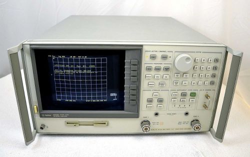 Hewlett Packard HP Agilent 8753D  3GHz Network Analyzer   options 002-010