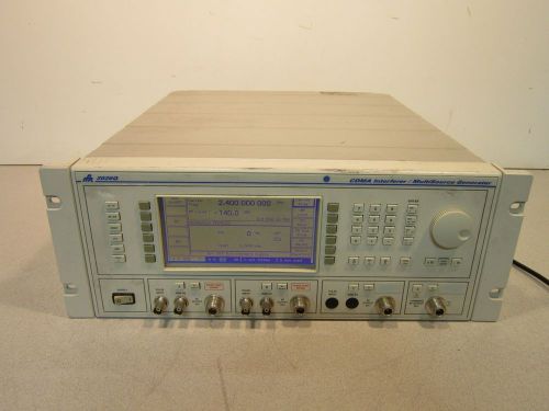 IFR CDMA Interferer MultiSource Generator 2026Q, Opt: 03, Powers On, 250VA