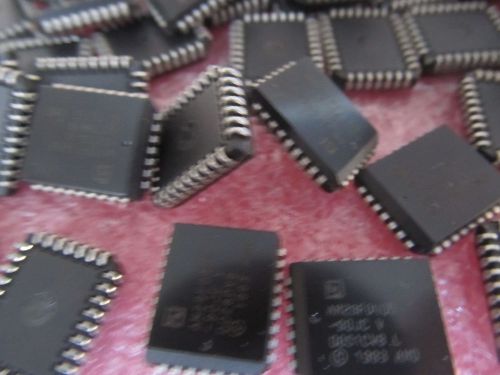 100 pcs AM29F040B-90JC AMD 32 PIN PLCC PACKAGE FLASH MEMORY 29F040 IC LOT