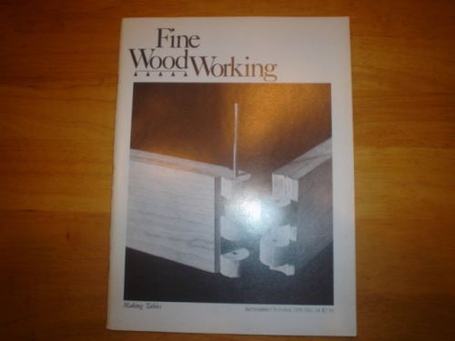 VINTAGE FINE WOODWORKING MAGAZINE TAUNTON PRESS ISSUE No18 SEPT OCT 1979