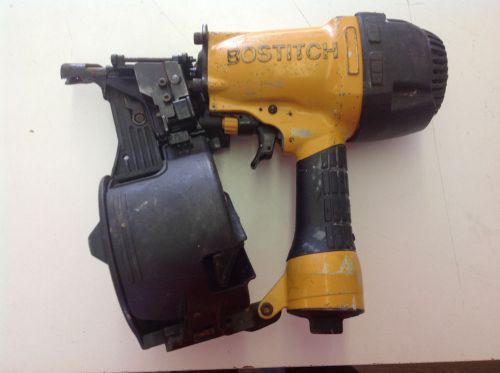 BOSTITCH N66C-1 1 1/4&#034; to 2 1/2&#034; Coil Siding &amp; Fencing Air Nailer Nail Gun Works