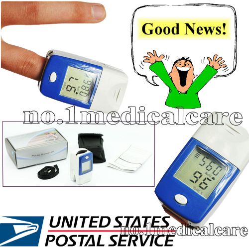 US Stock,CE CONTEC Fingertip Pulse Oximeter, SpO2, PR CMS50B