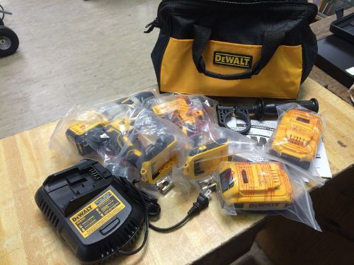 NEW DEWALT BRUSHLESS HAMMERDRILL/IMPACT COMBO KIT DCK296M2