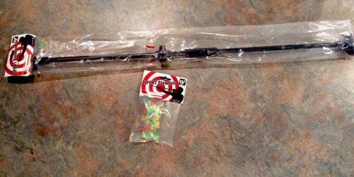 New 36&#034; Sport Blow Gun works with paintballs &amp; Target Darts blowgun w/ sight