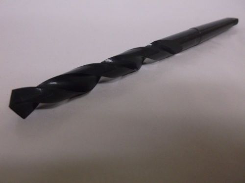 Taper Shank Drill 15/32 Blk Oxide #1MT (A42)