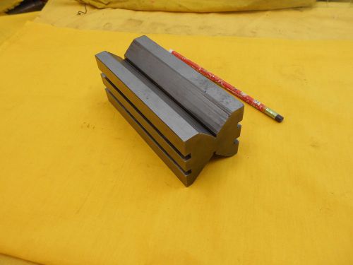 V BLOCK FIXTURE machinist tool mill milling machine shop setup work holder