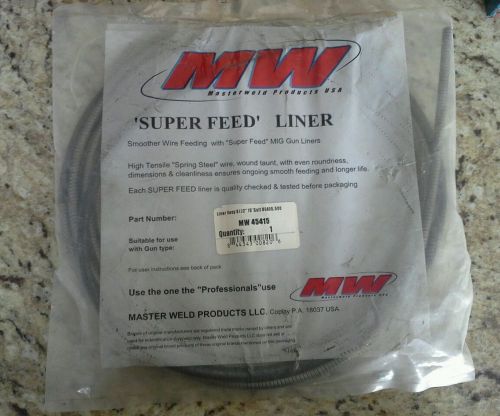 MW- Master Weld MIG WELDING LINER 3/32&#034; 15FT