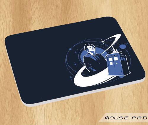 Tardis Doctor Who On Gaming Mouse Pad Mat Anti Slip Design